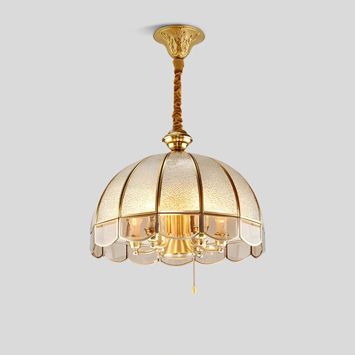 Feyran European Style Copper Pendant Light for Living Room