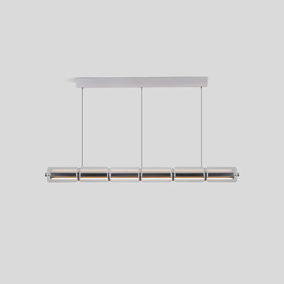 Feyran Minimalist Long Glass Pendant Light