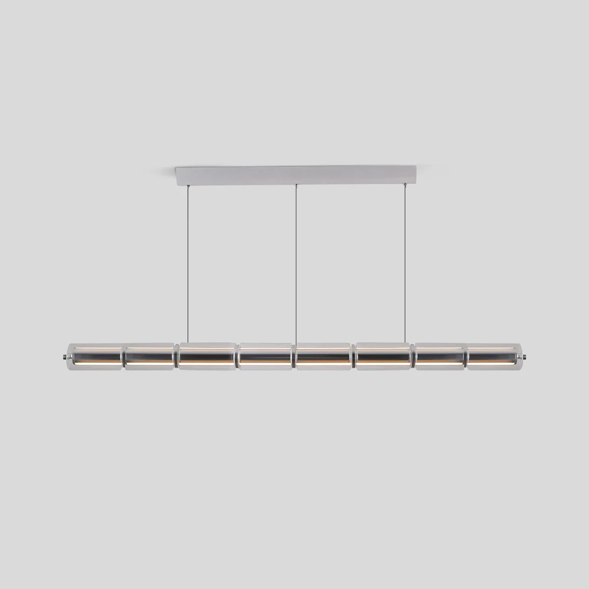 Feyran Minimalist Long Glass Pendant Light