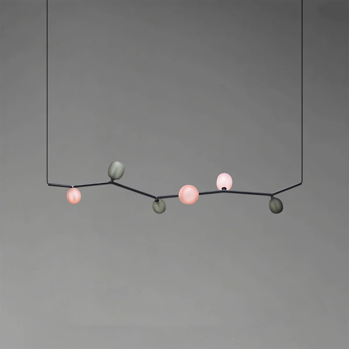 Feyran Nordic Creative Tree Branch Glass Chandelier
