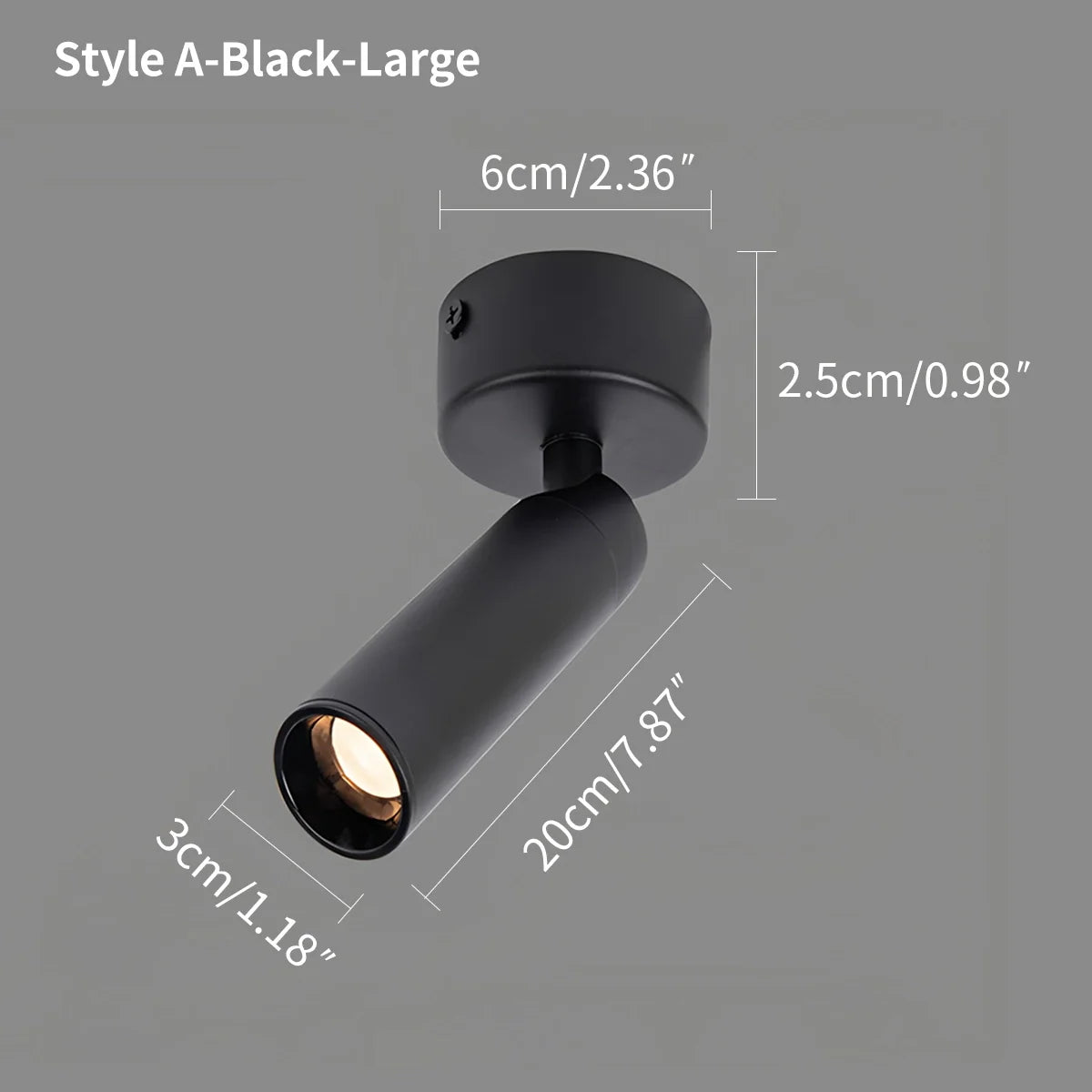 Feyran Track Type Long Tube Ceiling Spotlight