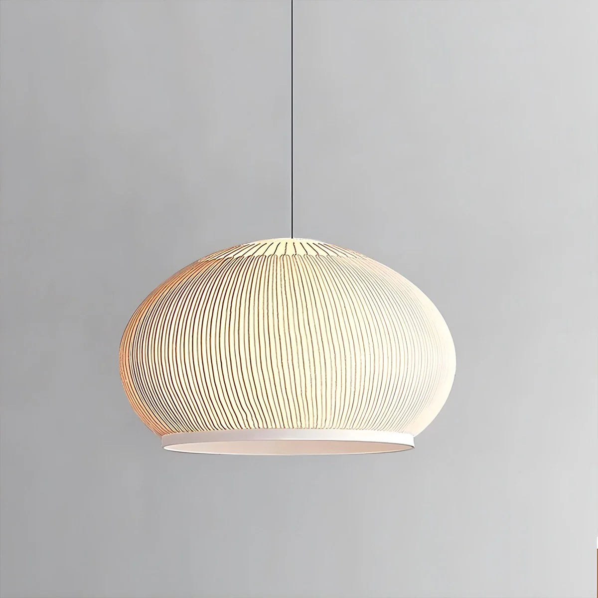 Feyran Spanish Designer Vintage Fabric Lantern Pendant Light