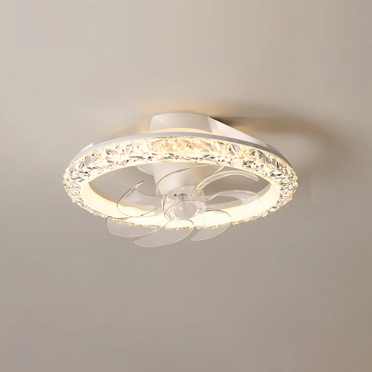 Feyran Creative Circular LED Ceiling Fan Light