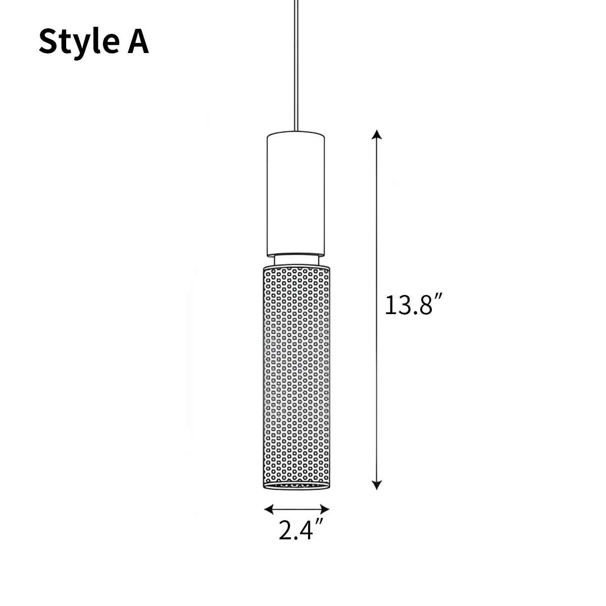 Feyran Concrete Industry Pendant Lamp for Kitchen