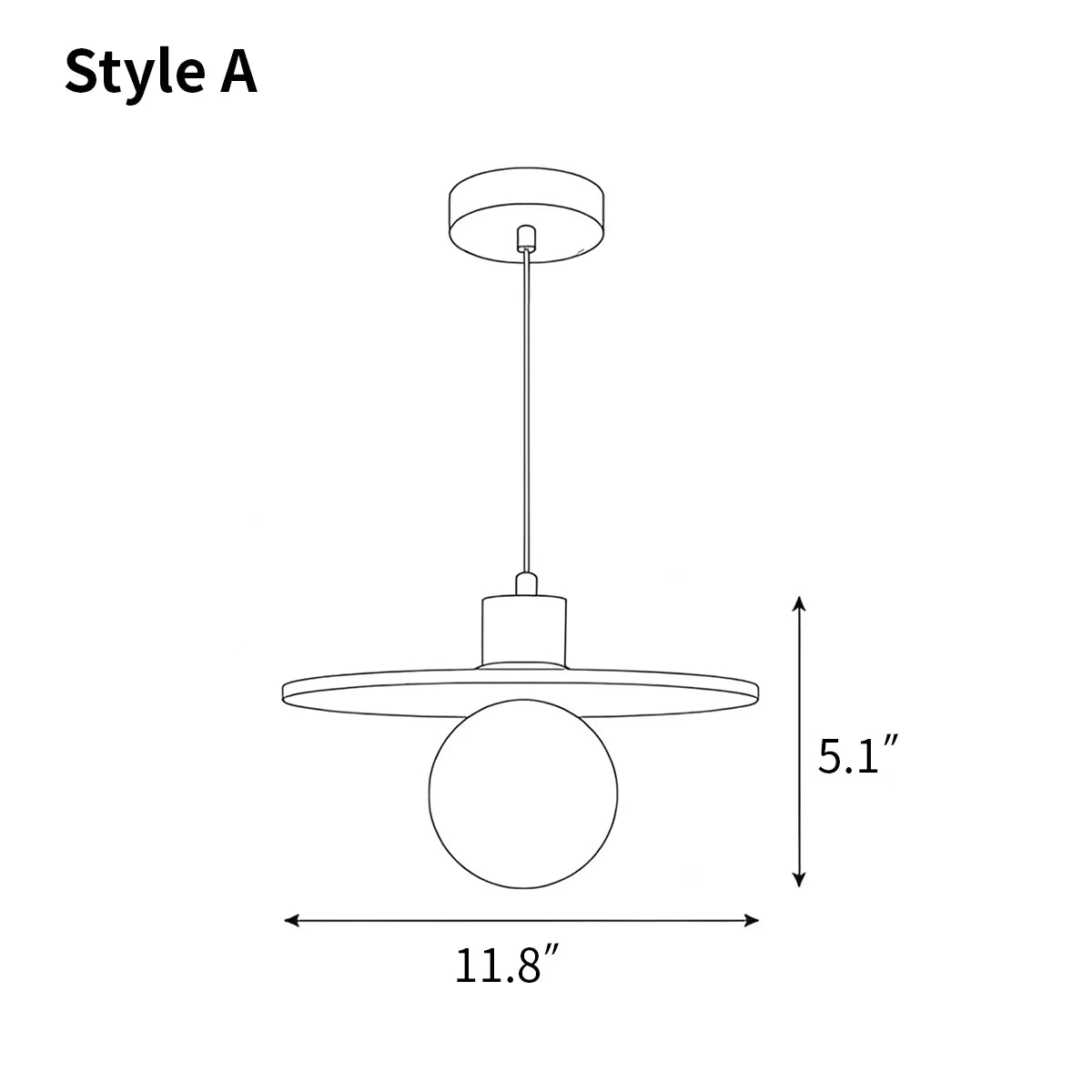 Feyran Travertine Pendant Lamp for Dining Area