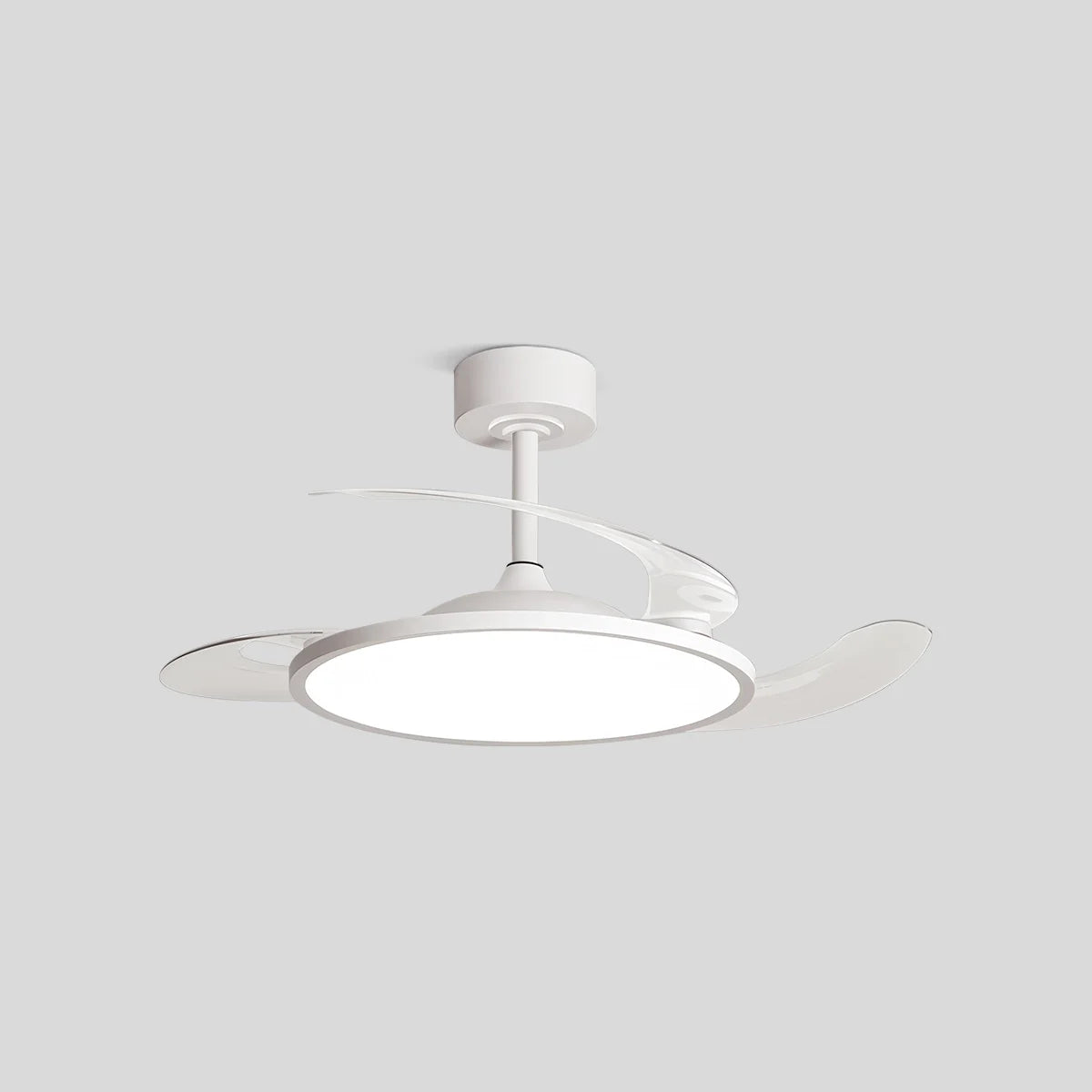 Feyran Silent Remote Control White Ceiling Fan Light