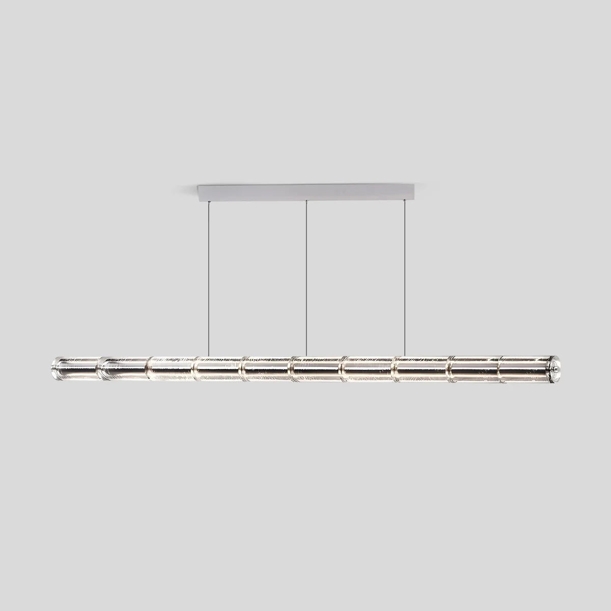 Feyran Minimalist Long Glass Pendant Light