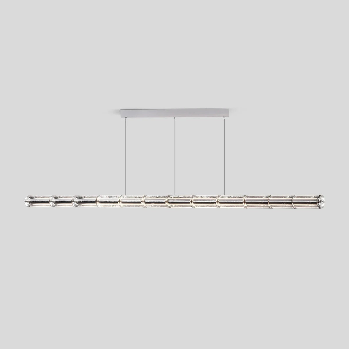 Feyran Minimalist Long Glass Pendant Light