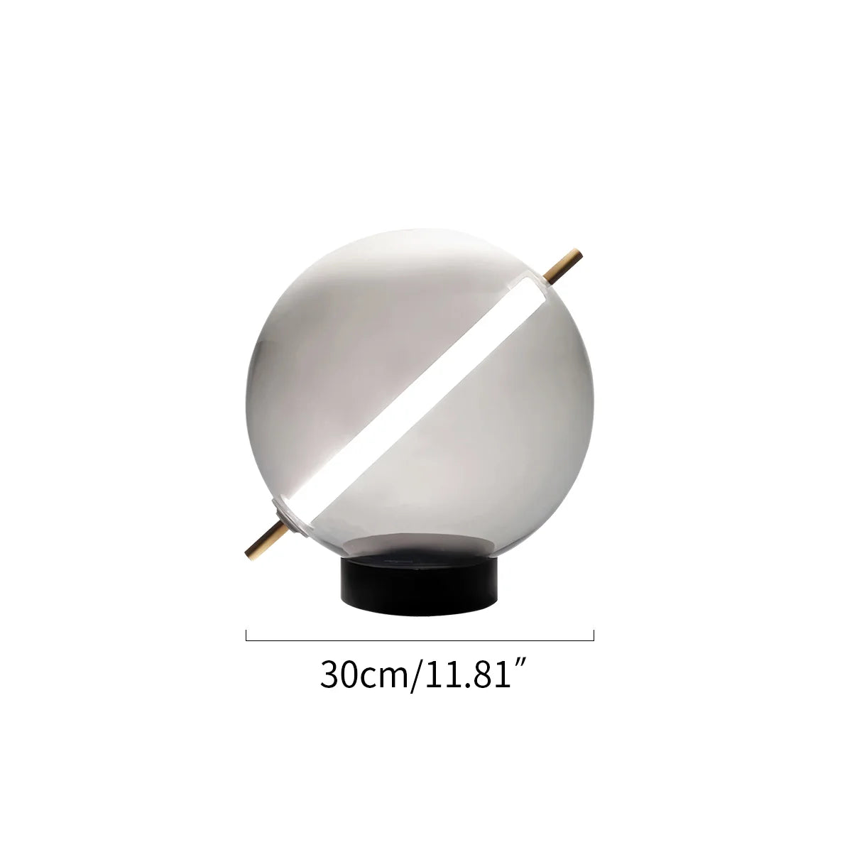 Feyran Nordic Round Glass Pendant & Table Light