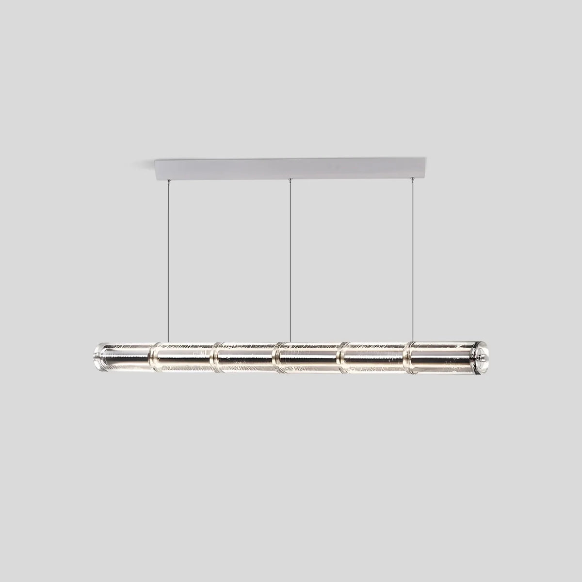 Feyran Minimalist Long Glass Pendant Light