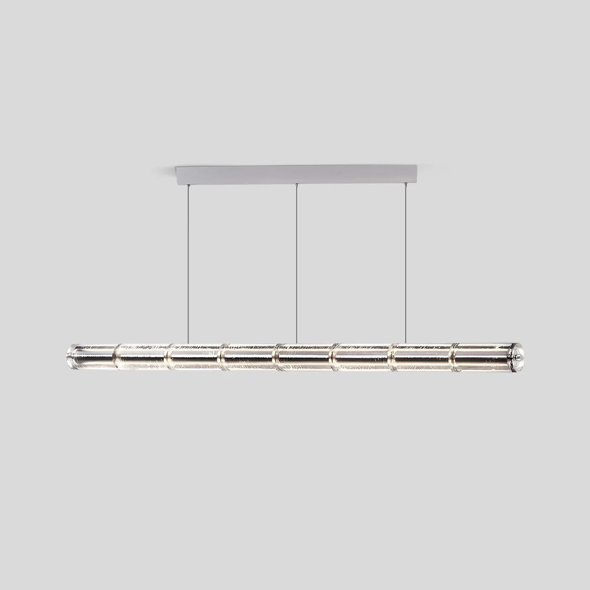 Feyran Minimalist Long Glass Pendant Light