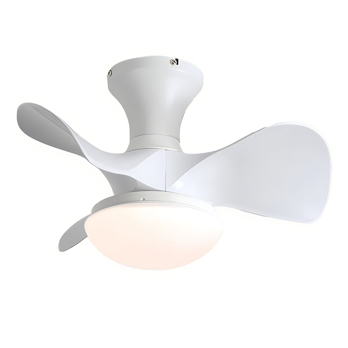 Feyran Small Propeller Ceiling Fan With Light