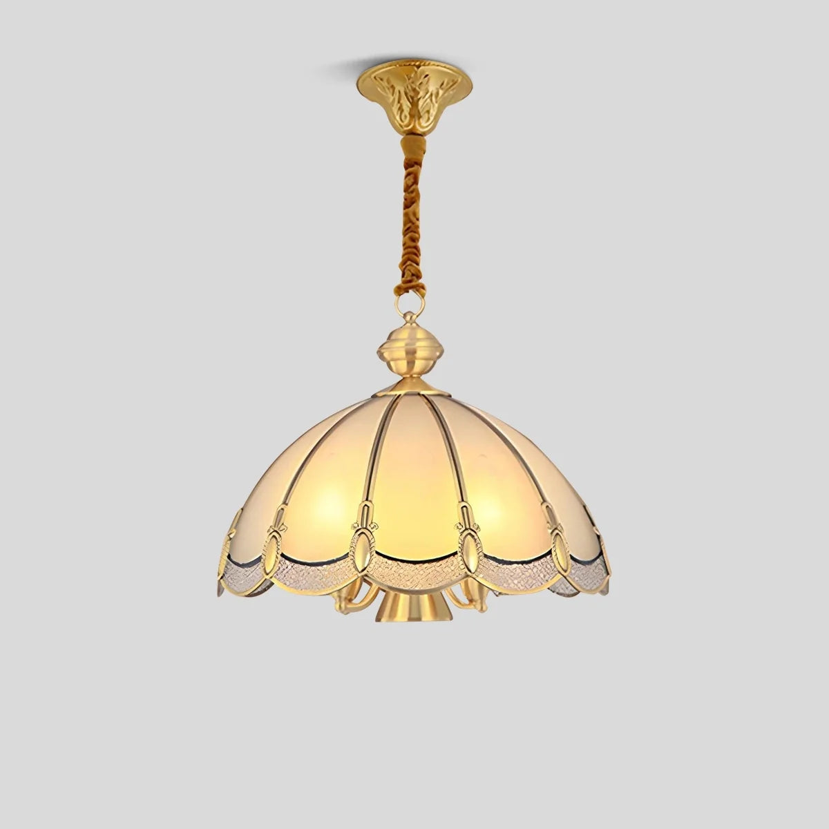 Feyran European Style Copper Pendant Light for Living Room