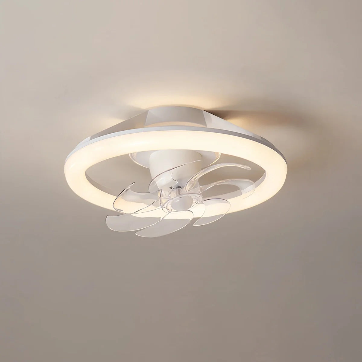 Feyran Creative Circular LED Ceiling Fan Light