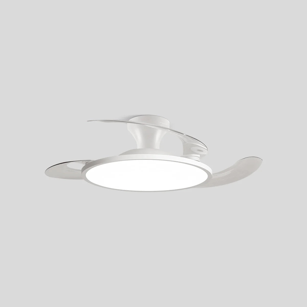 Feyran Silent Remote Control White Ceiling Fan Light
