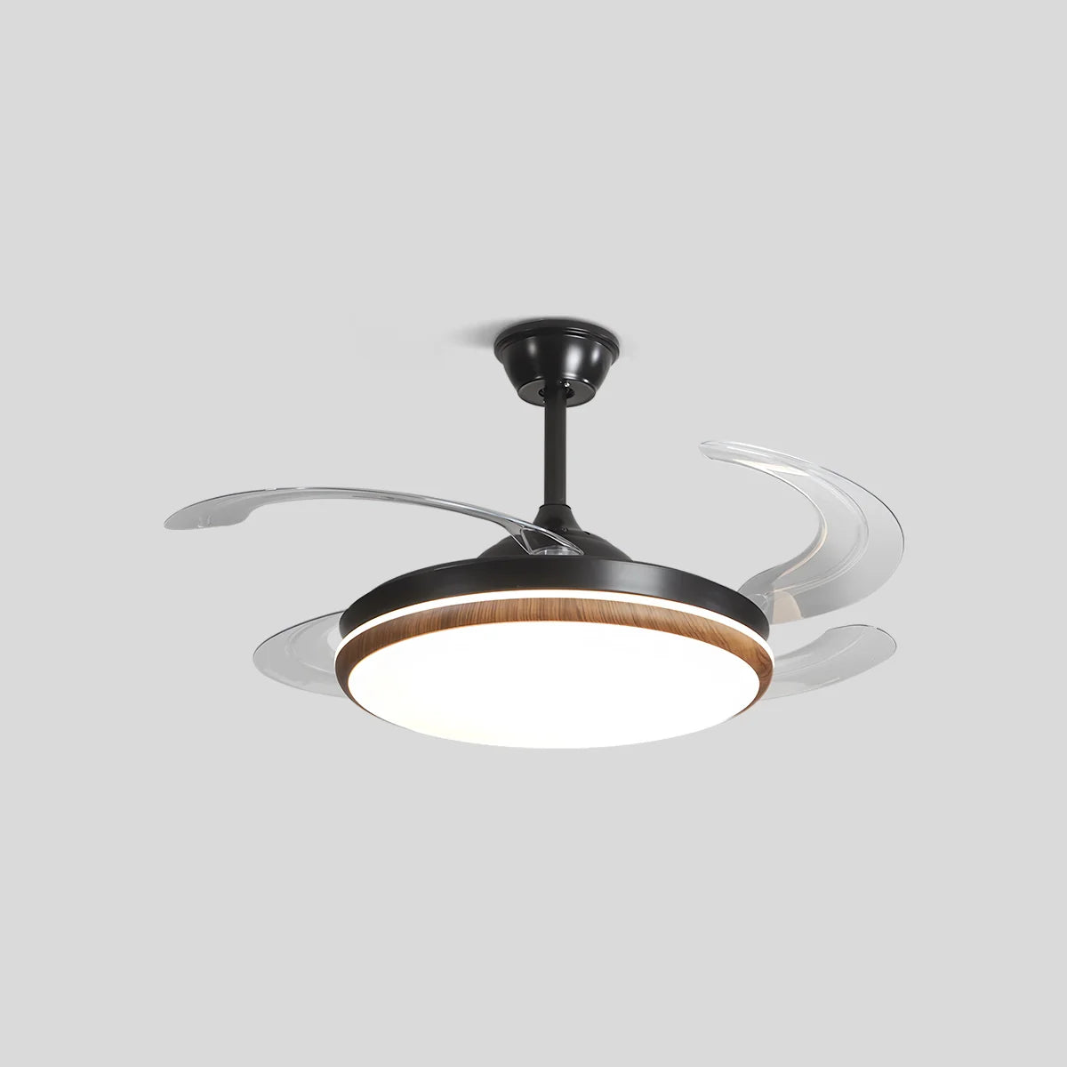 Feyran Retractable Blade Ceiling Fan with Light