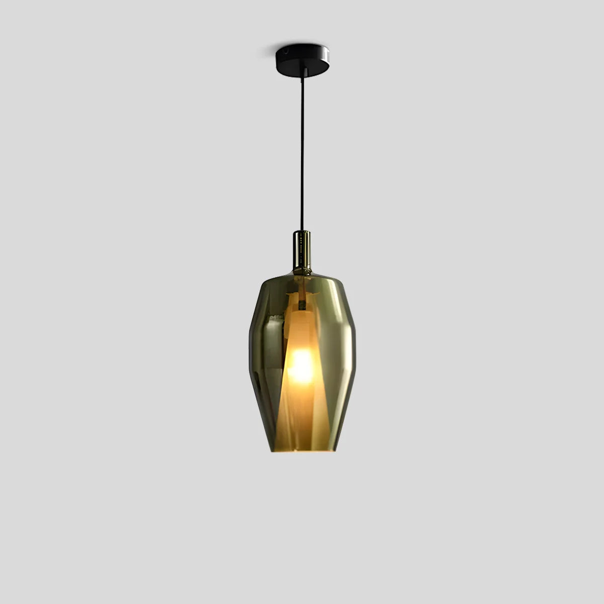Feyran Modern Minimalist LED Glass Pendant Light for Kitchen