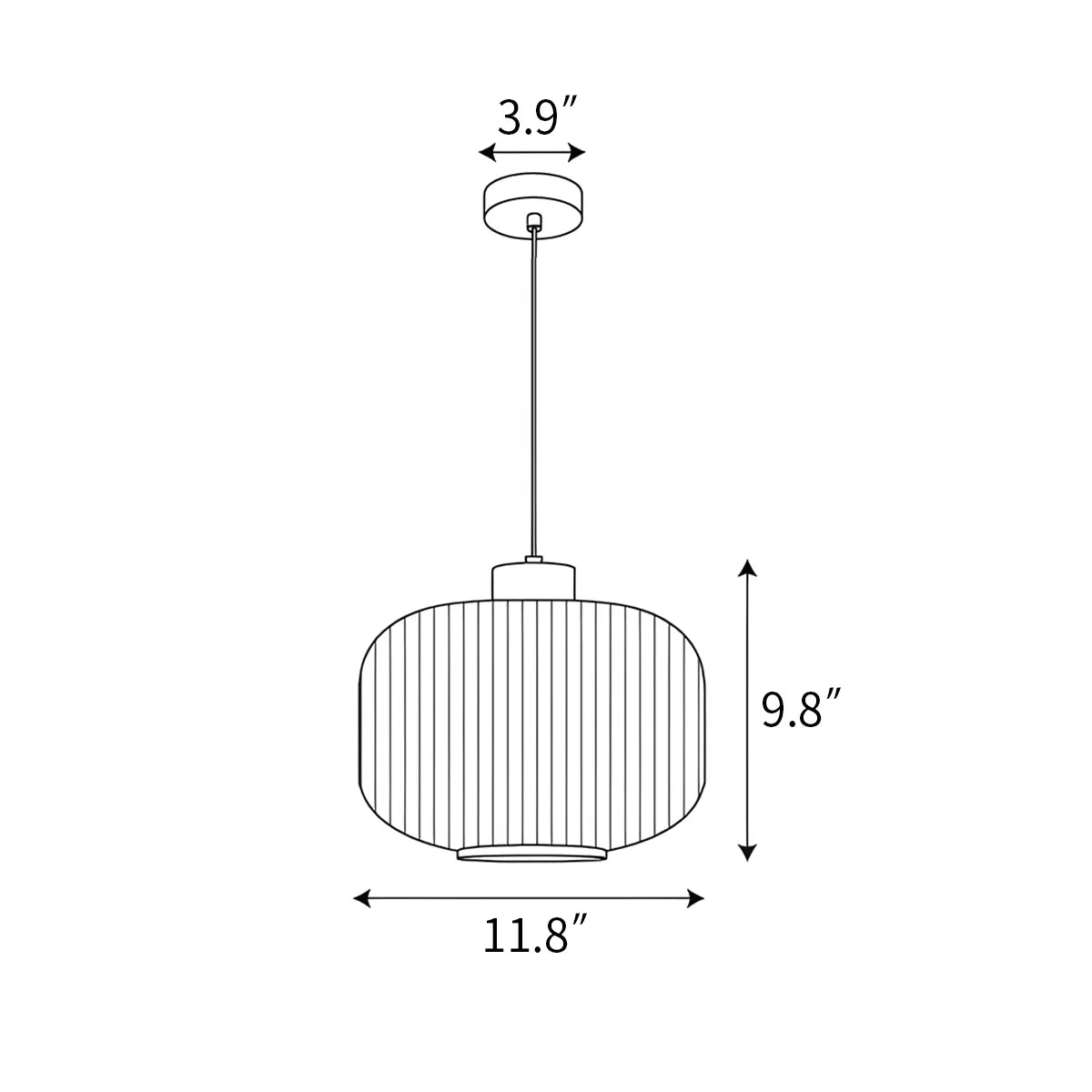 Feyran Rime Pendant Lamp for Dining Room