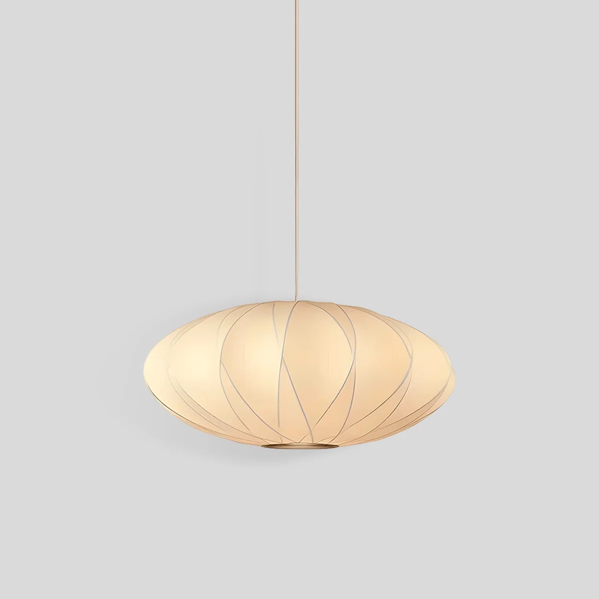 Feyran Vintage LED Silk Lantern Pendant Light