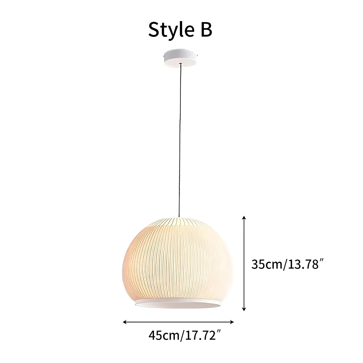 Feyran Spanish Designer Vintage Fabric Lantern Pendant Light