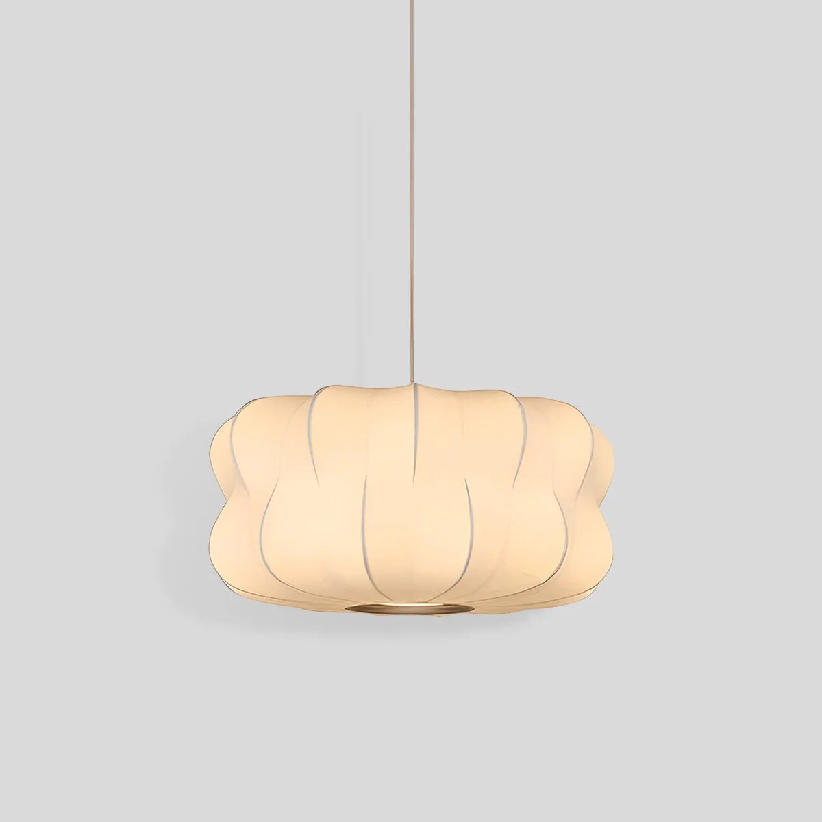 Feyran Vintage LED Silk Lantern Pendant Light