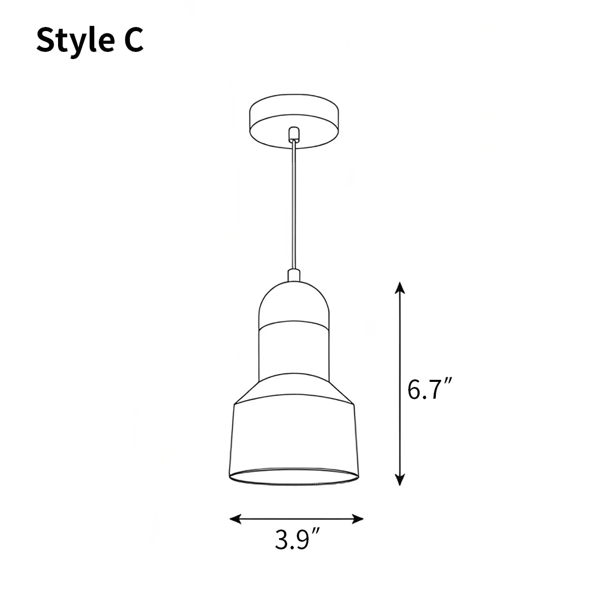Feyran Travertine Pendant Lamp for Dining Area