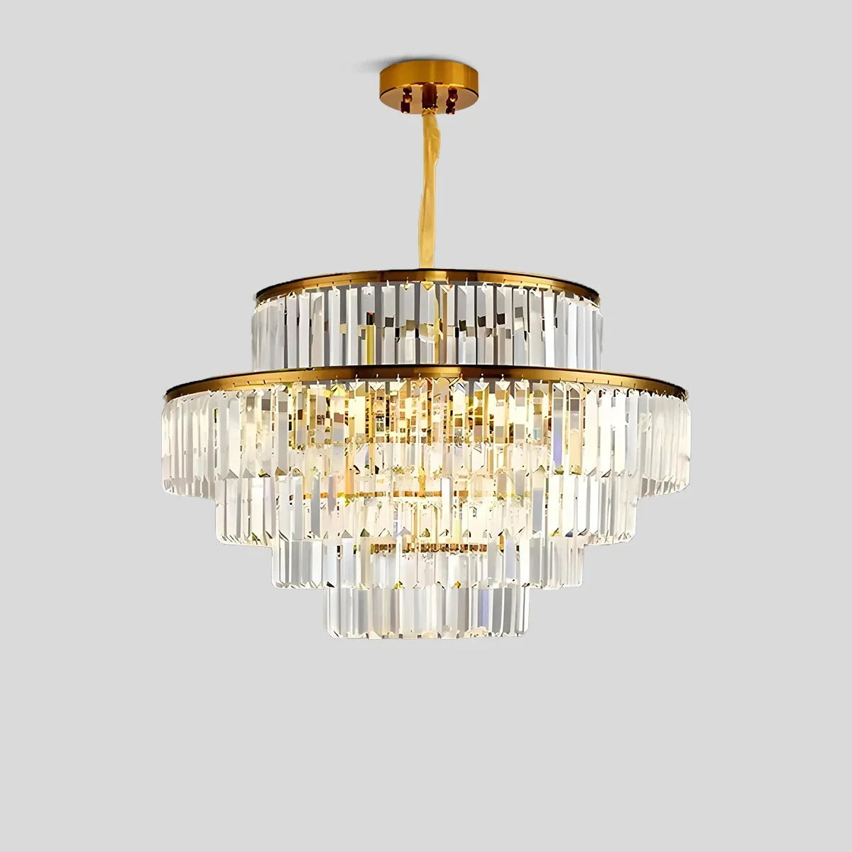 Feyran Light Luxury Crystal Chandelier for Living Room