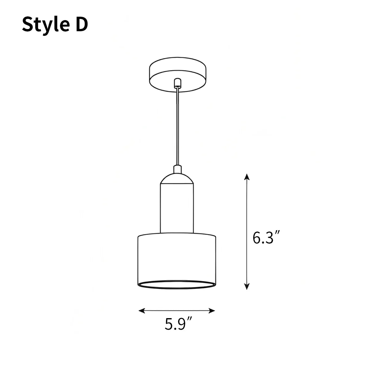 Feyran Travertine Pendant Lamp for Dining Area