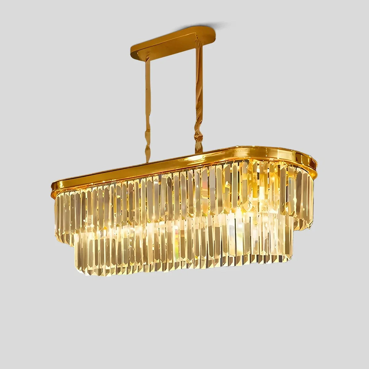 Feyran Light Luxury Crystal Chandelier for Living Room