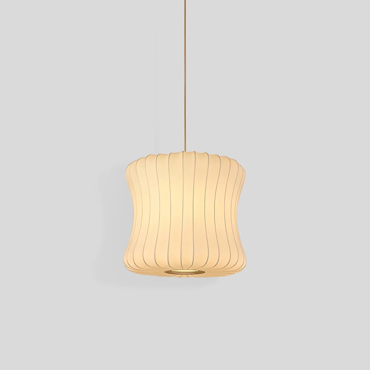 Feyran Vintage LED Silk Lantern Pendant Light