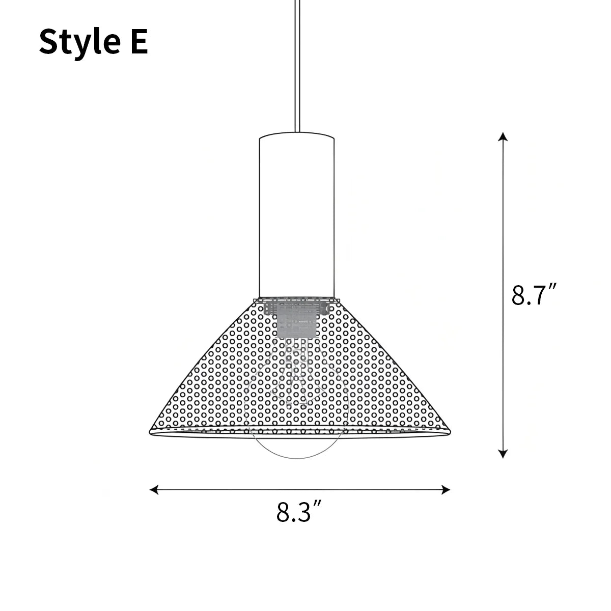 Feyran Concrete Industry Pendant Lamp for Kitchen