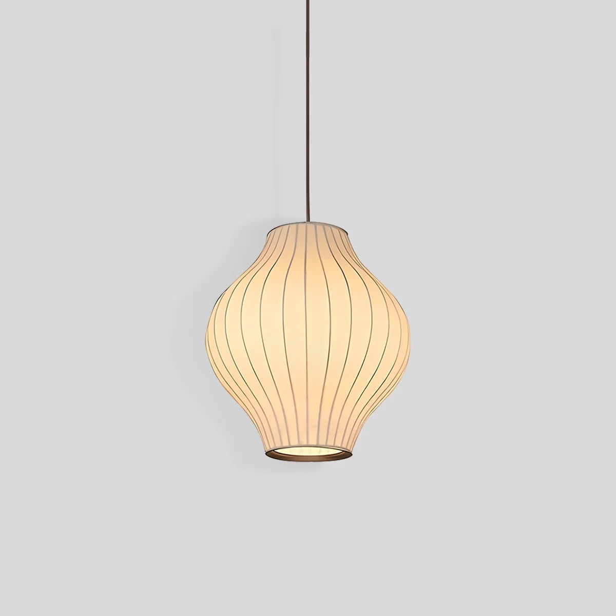Feyran Vintage LED Silk Lantern Pendant Light