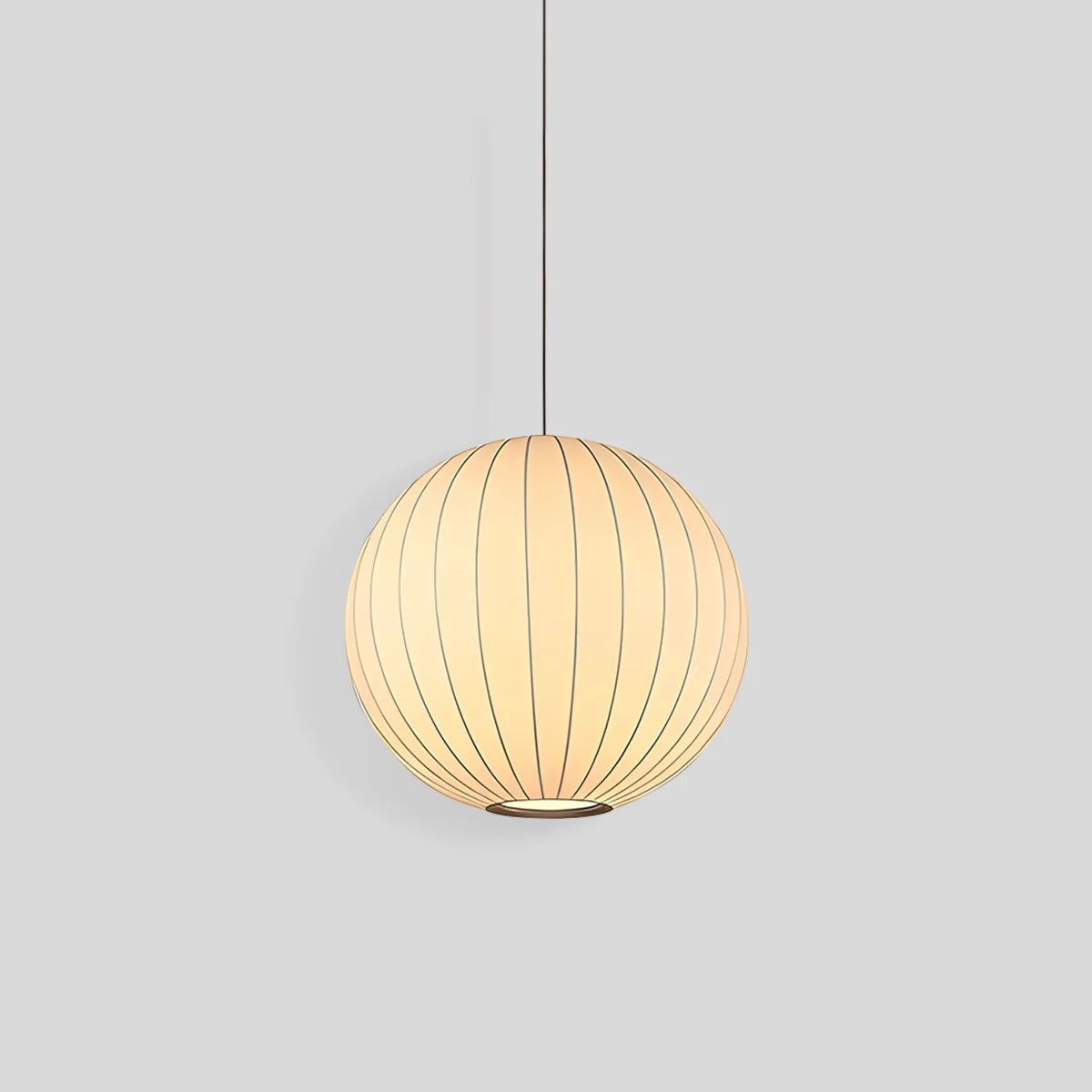 Feyran Vintage LED Silk Lantern Pendant Light