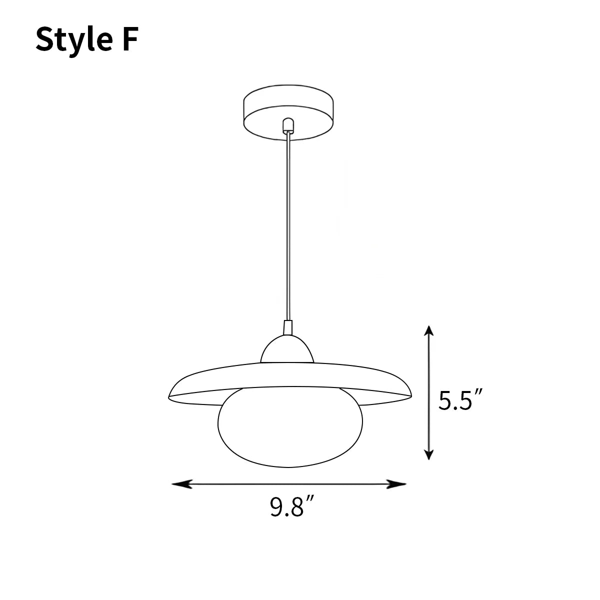 Feyran Travertine Pendant Lamp for Dining Area