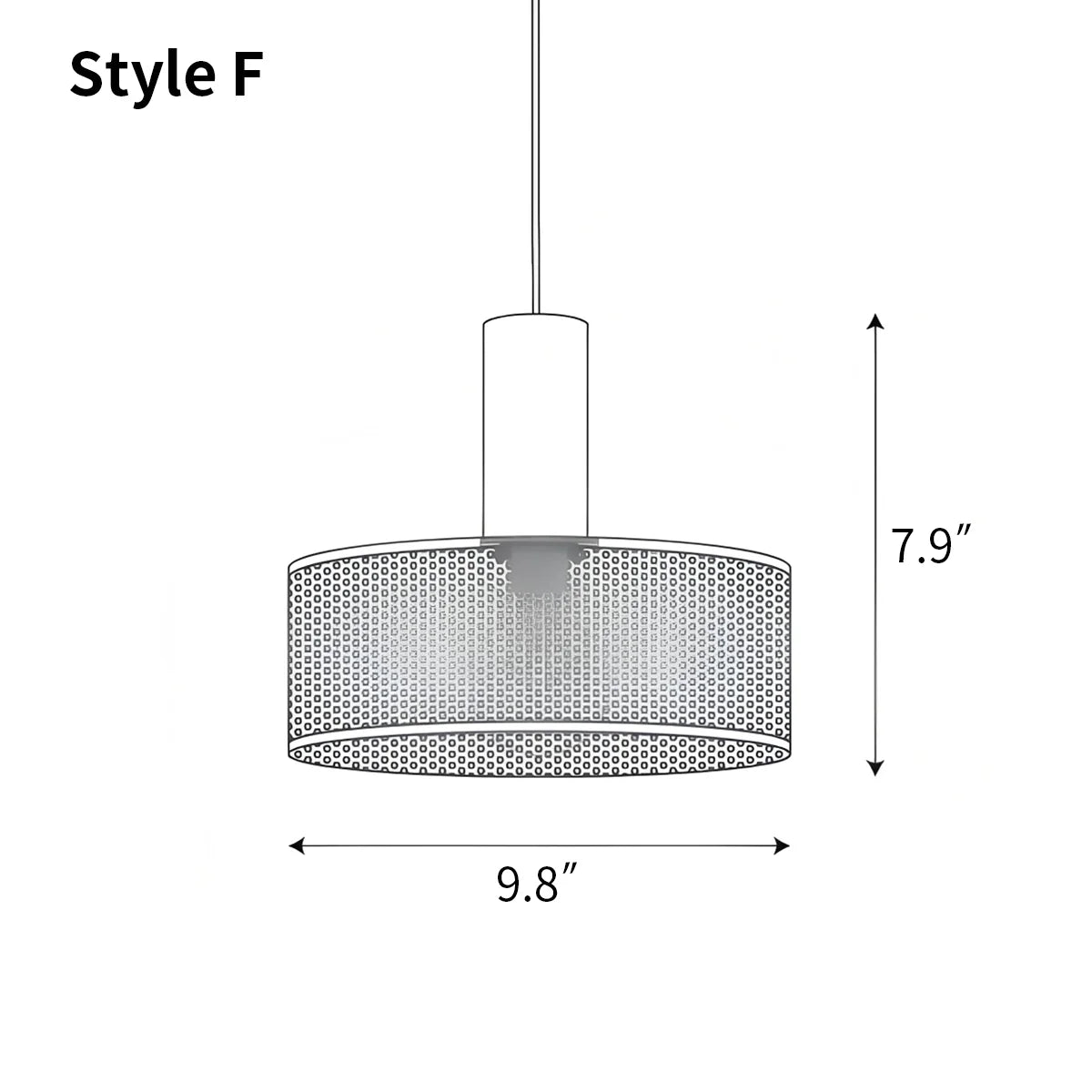 Feyran Concrete Industry Pendant Lamp for Kitchen