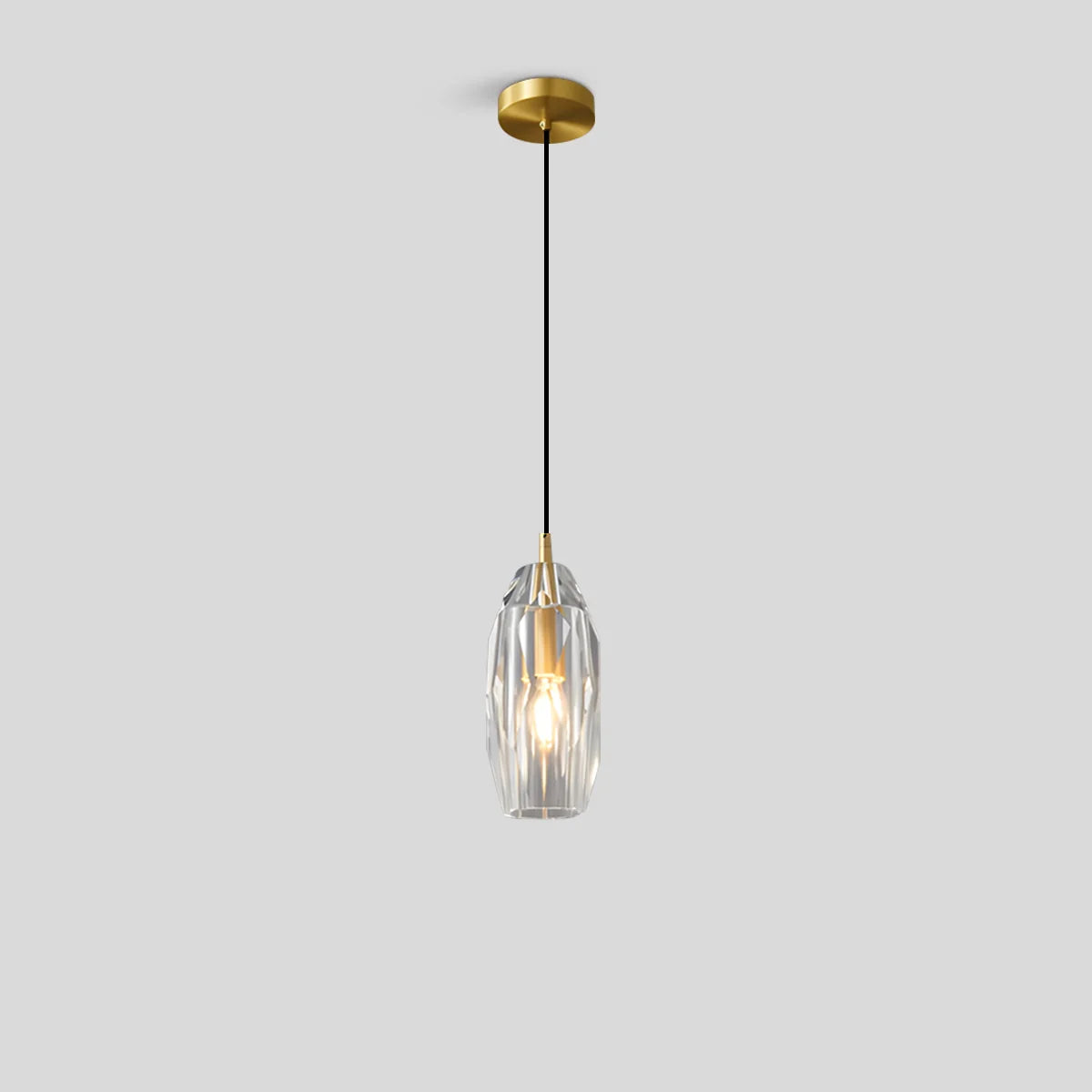 Feyran Copper Crystal Pendant Light Multiple Styles Available