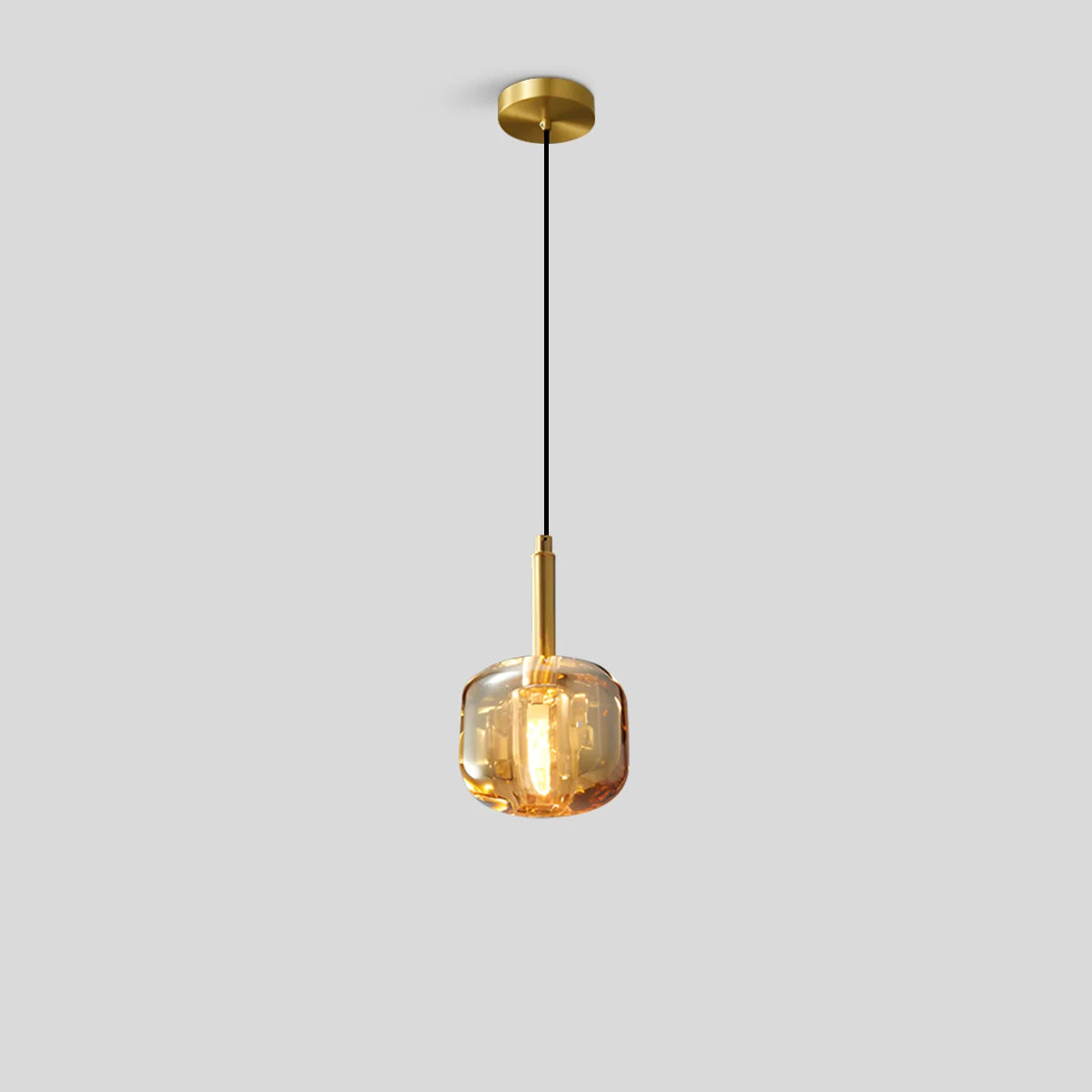 Feyran Copper Crystal Pendant Light Multiple Styles Available