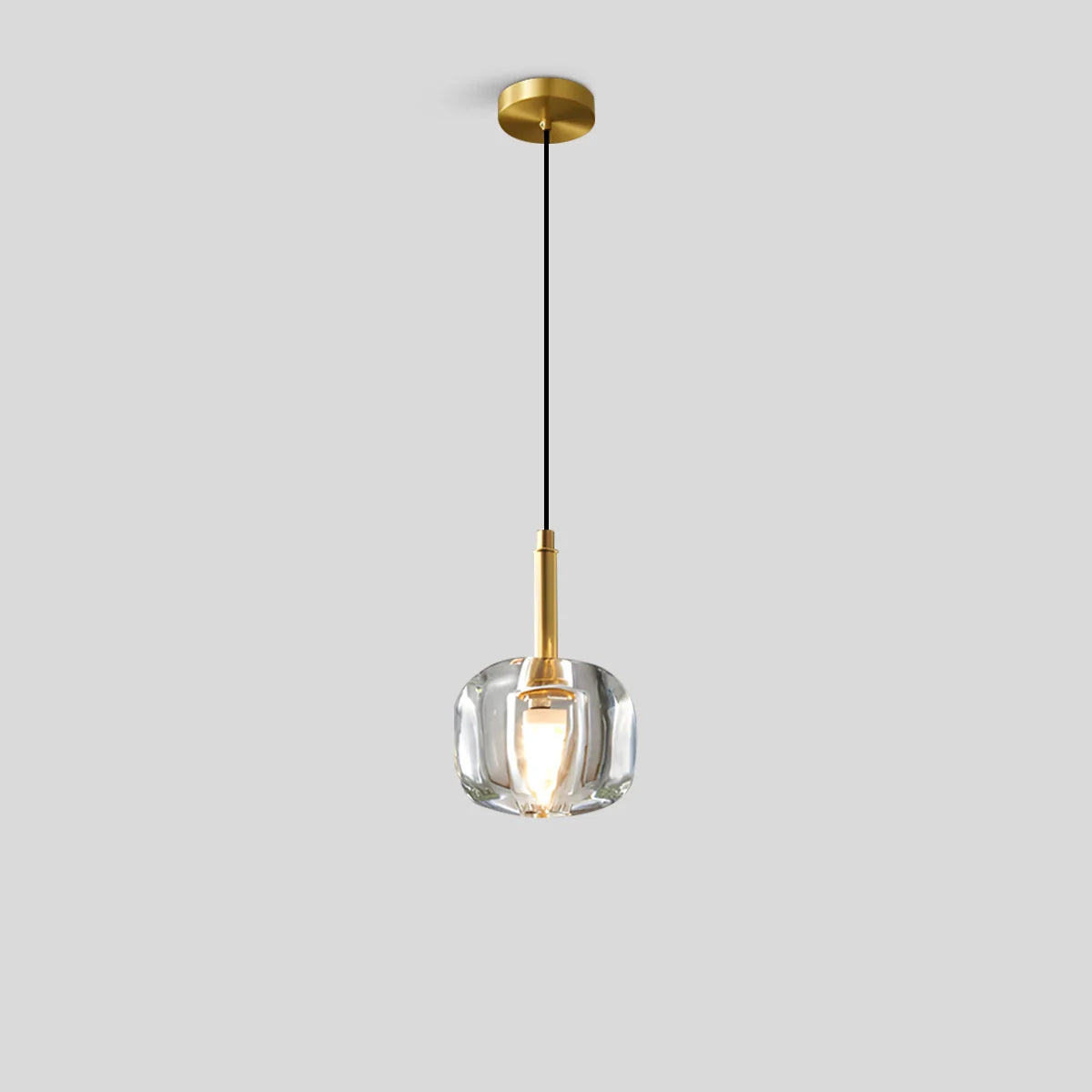 Feyran Copper Crystal Pendant Light Multiple Styles Available