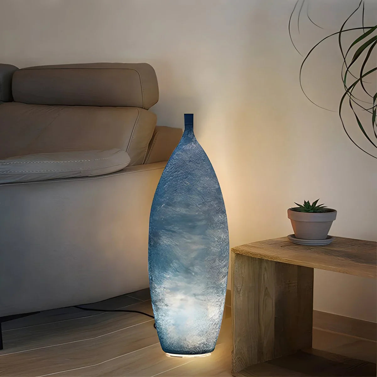 Feyran Colorful Vases Outdoor Floor Lamp