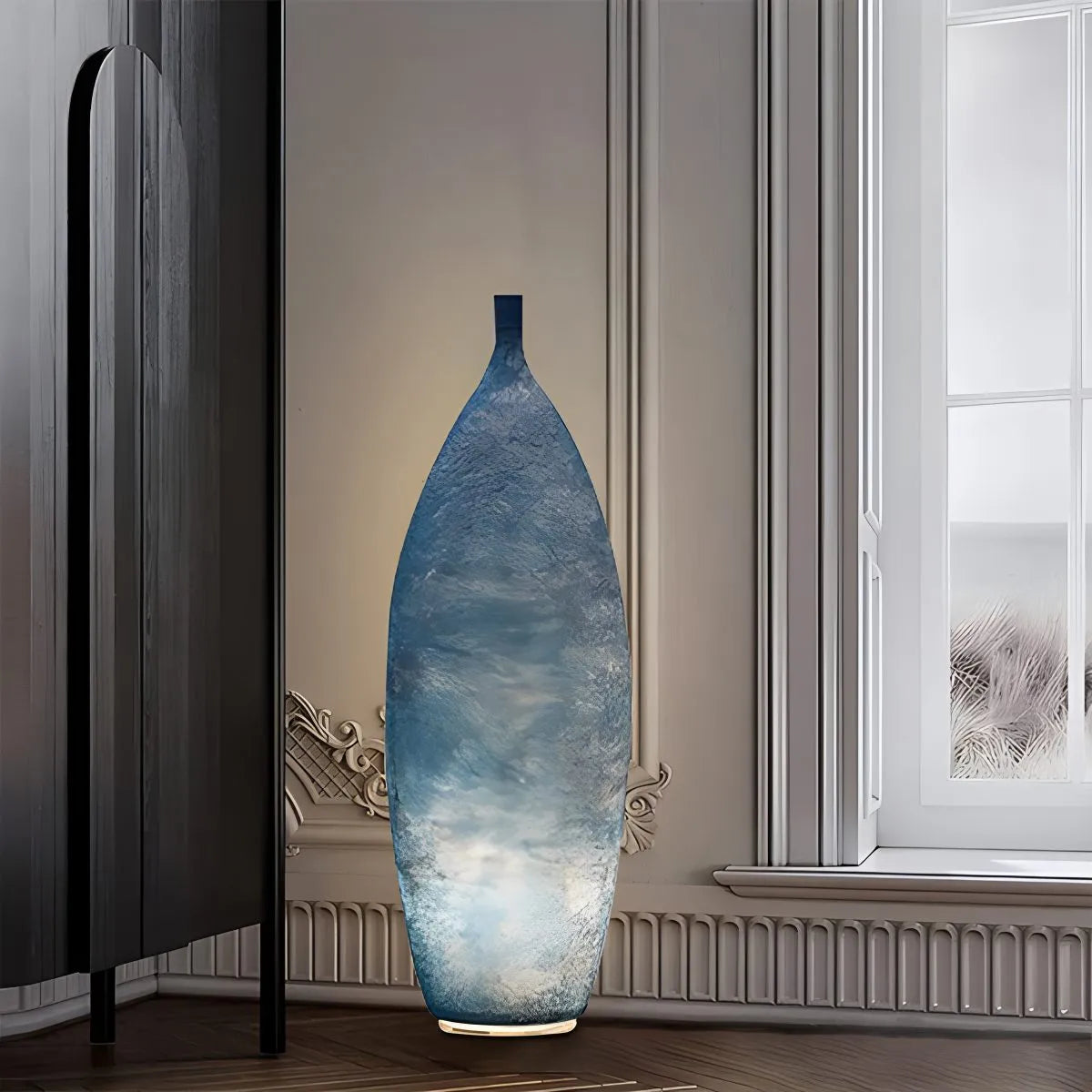 Feyran Colorful Vases Outdoor Floor Lamp