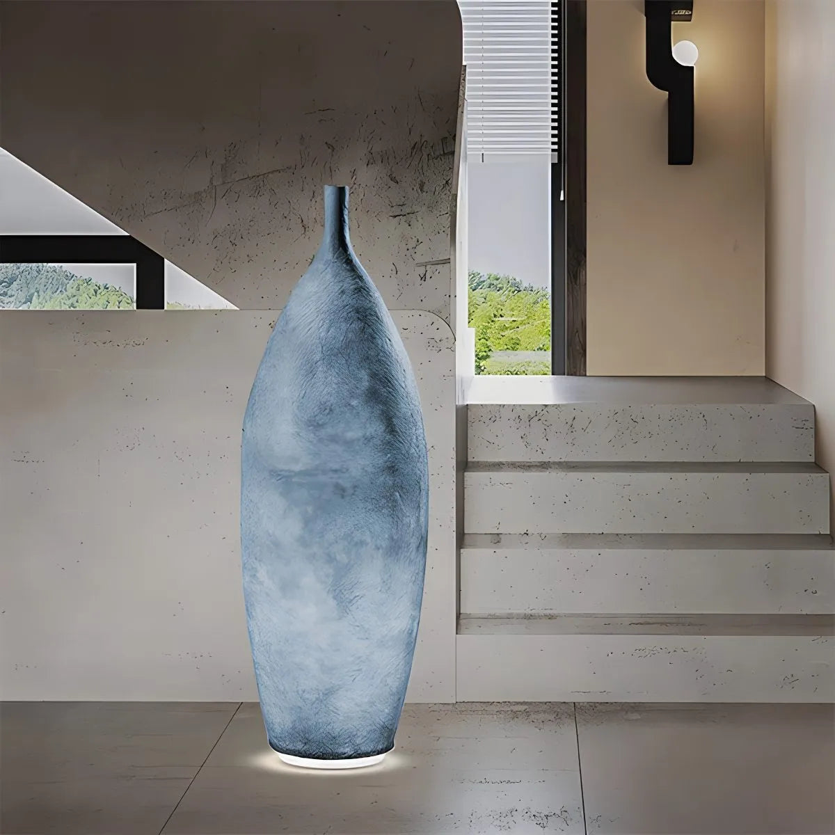 Feyran Colorful Vases Outdoor Floor Lamp