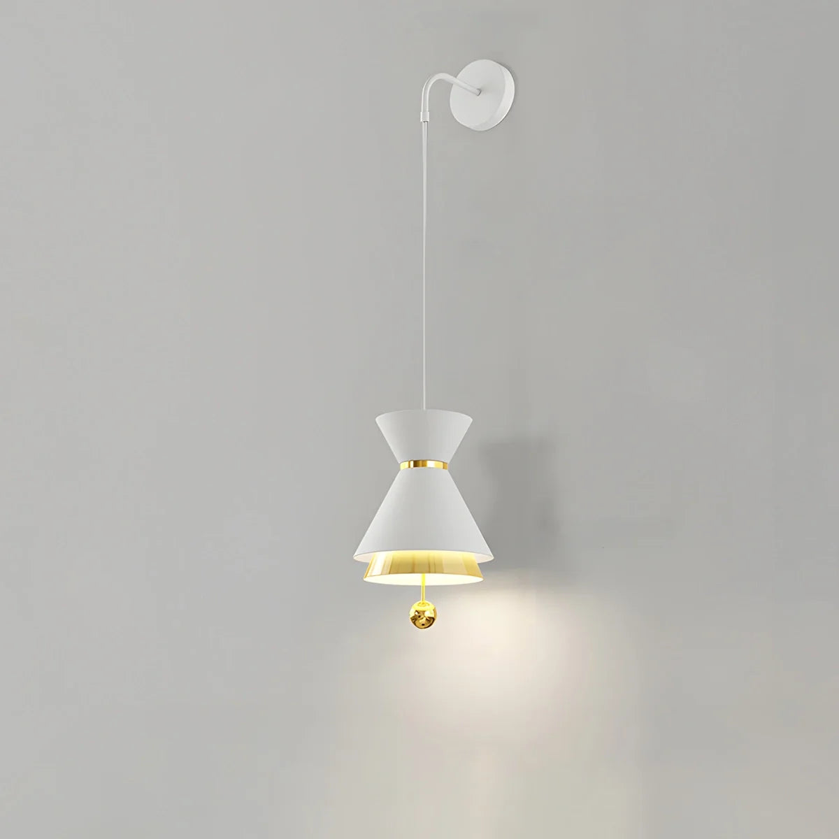 Feyran Modern Minimalist White LED Pendant & Wall Light