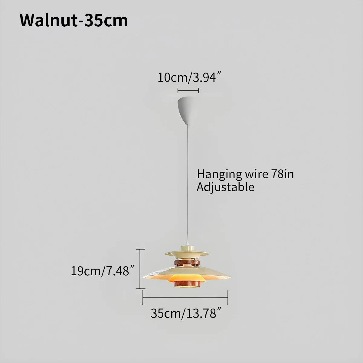 Feyran Mercero UFO Pendant Light for kitchen Dining Area