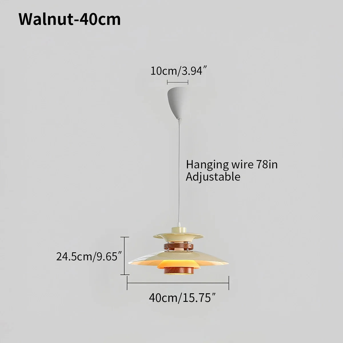 Feyran Mercero UFO Pendant Light for kitchen Dining Area