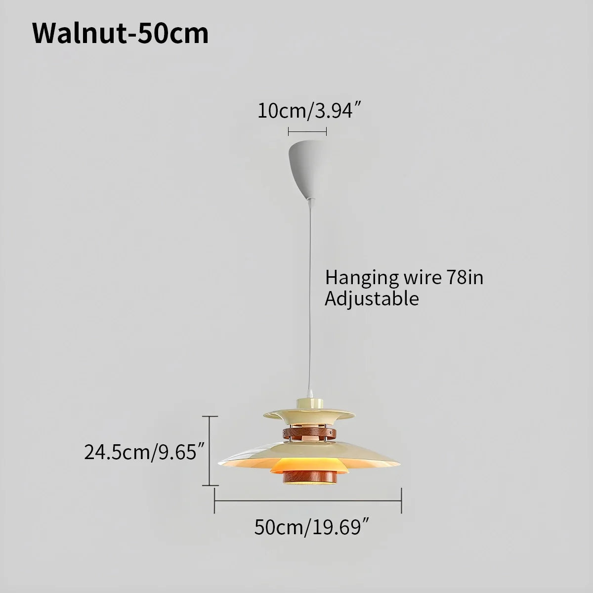 Feyran Mercero UFO Pendant Light for kitchen Dining Area