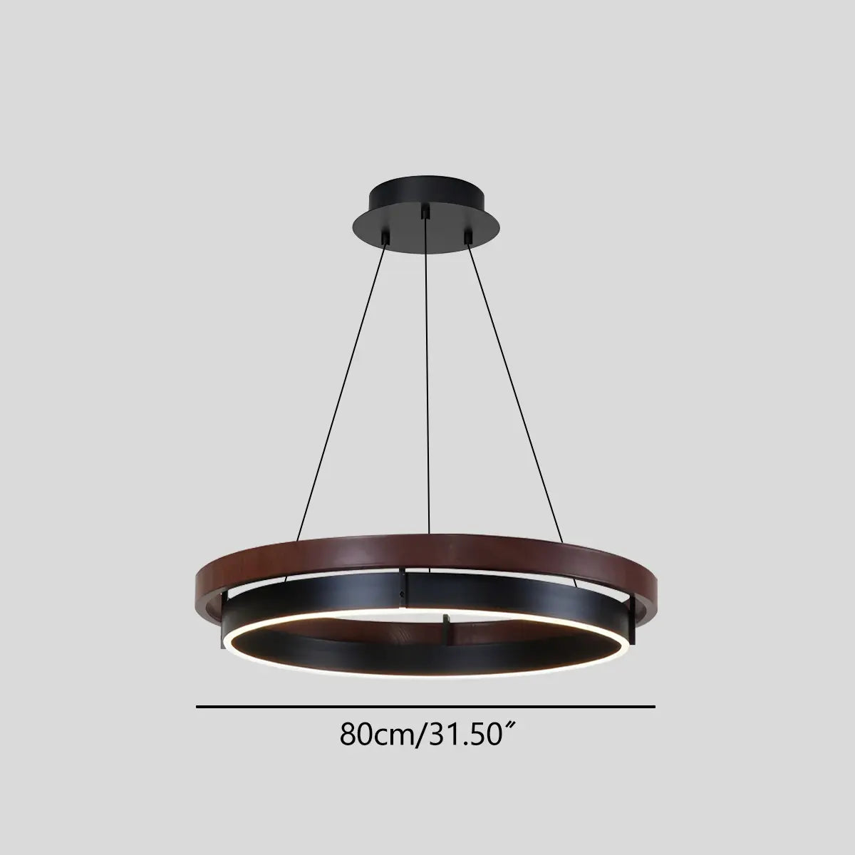 Feyran Circular LED Chandelier for Dining Room