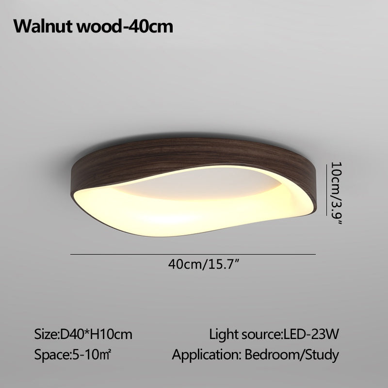 Feyran Nordic Acrylic Circle Ceiling Light for Bedroom