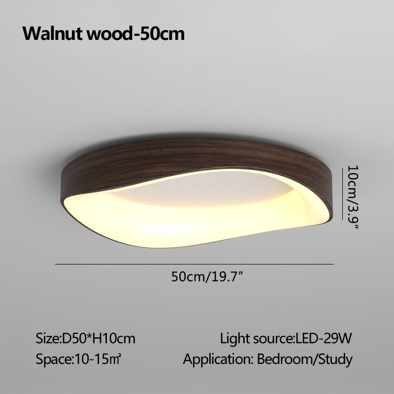 Feyran Nordic Acrylic Circle Ceiling Light for Bedroom