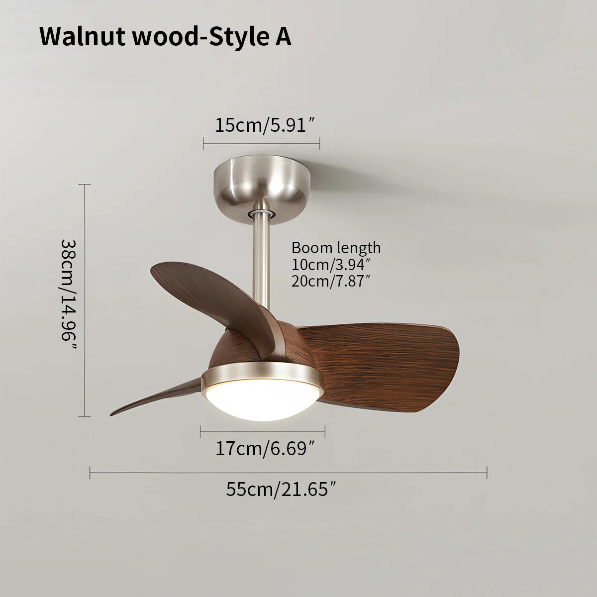 Feyran Simple Ceiling Fan Light for Children's Room