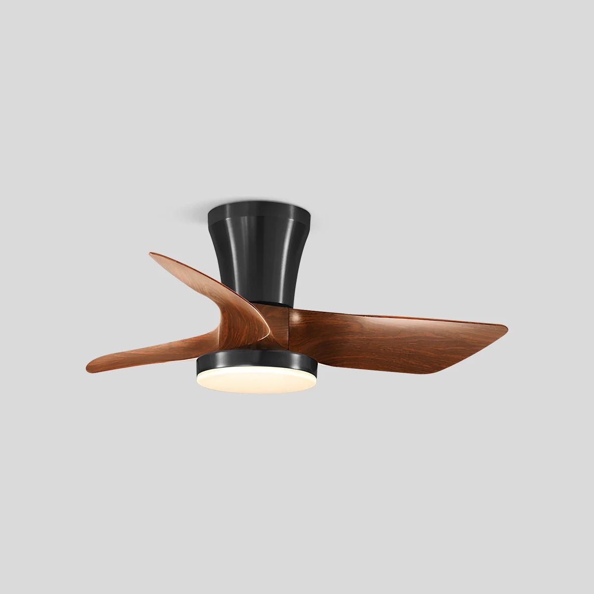 Feyran Nordic LED Ceiling Fan with Light for Living Room